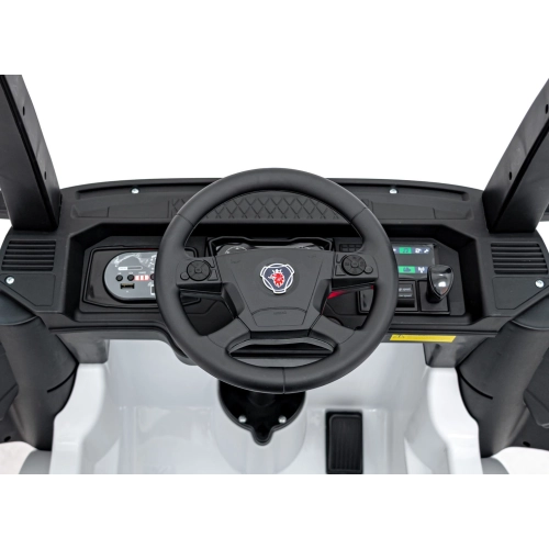 Ciężarówka TIR na akumulator Scania R-SERIE Biały HL698